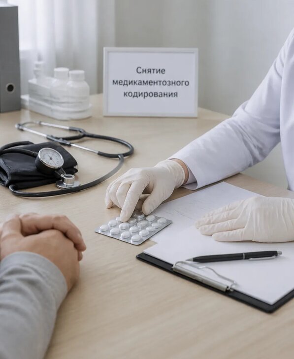 Снятие медикаментозного кодирования в Уссурийске от 5155 р. | Медзона